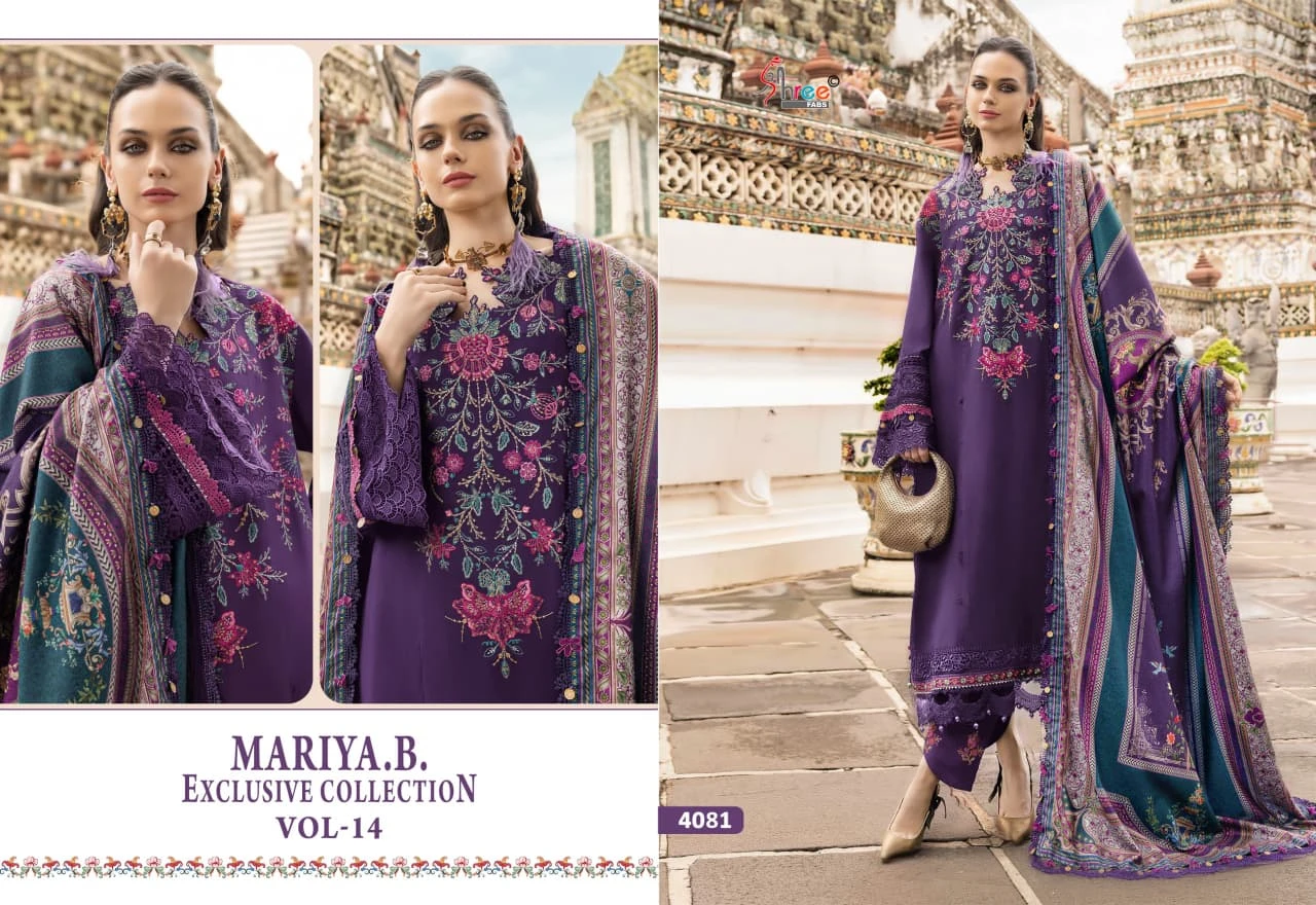 Shree Fabs Maria B Exclusive Collection Vol 14
