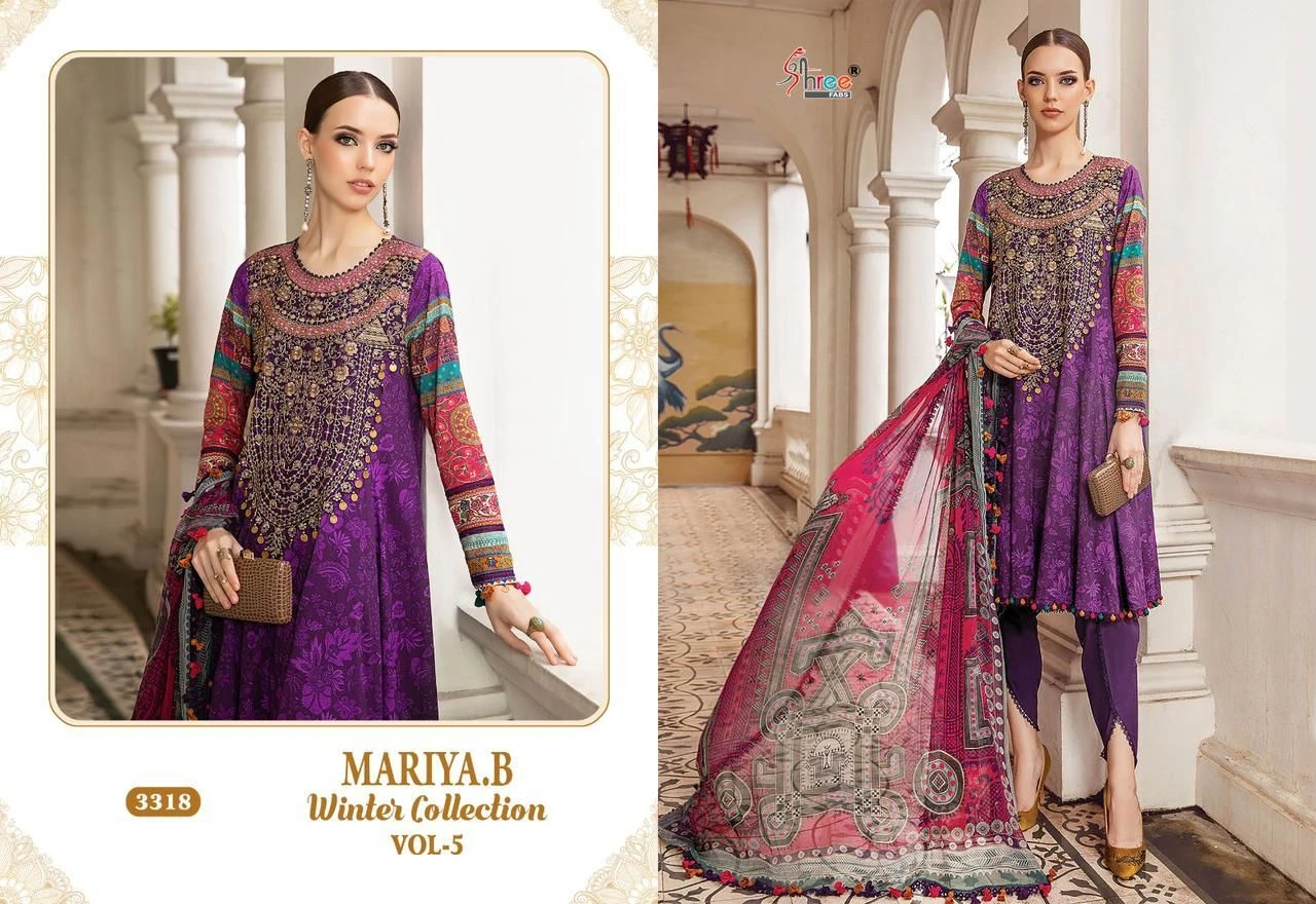 Shree Fabs Maria B Winter Collection Vol 05