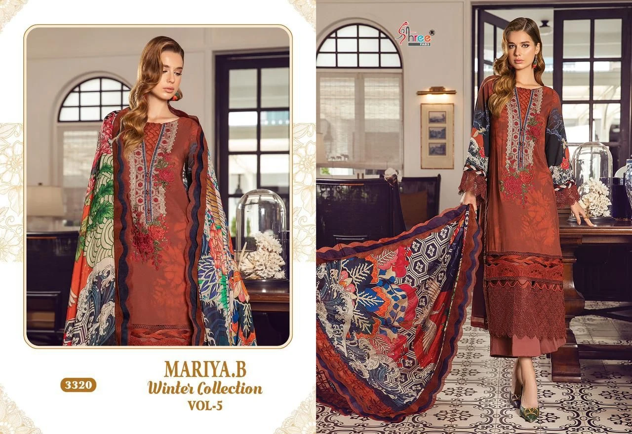 Shree Fabs Maria B Winter Collection Vol 05
