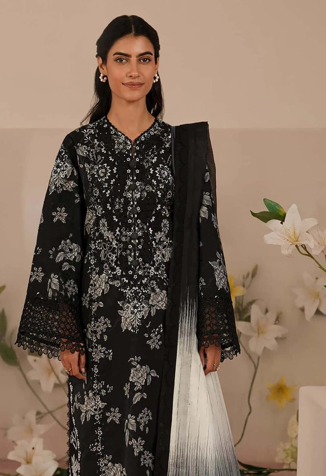 Shree Fabs Ombre Chikankari Lawn Collection Vol 1