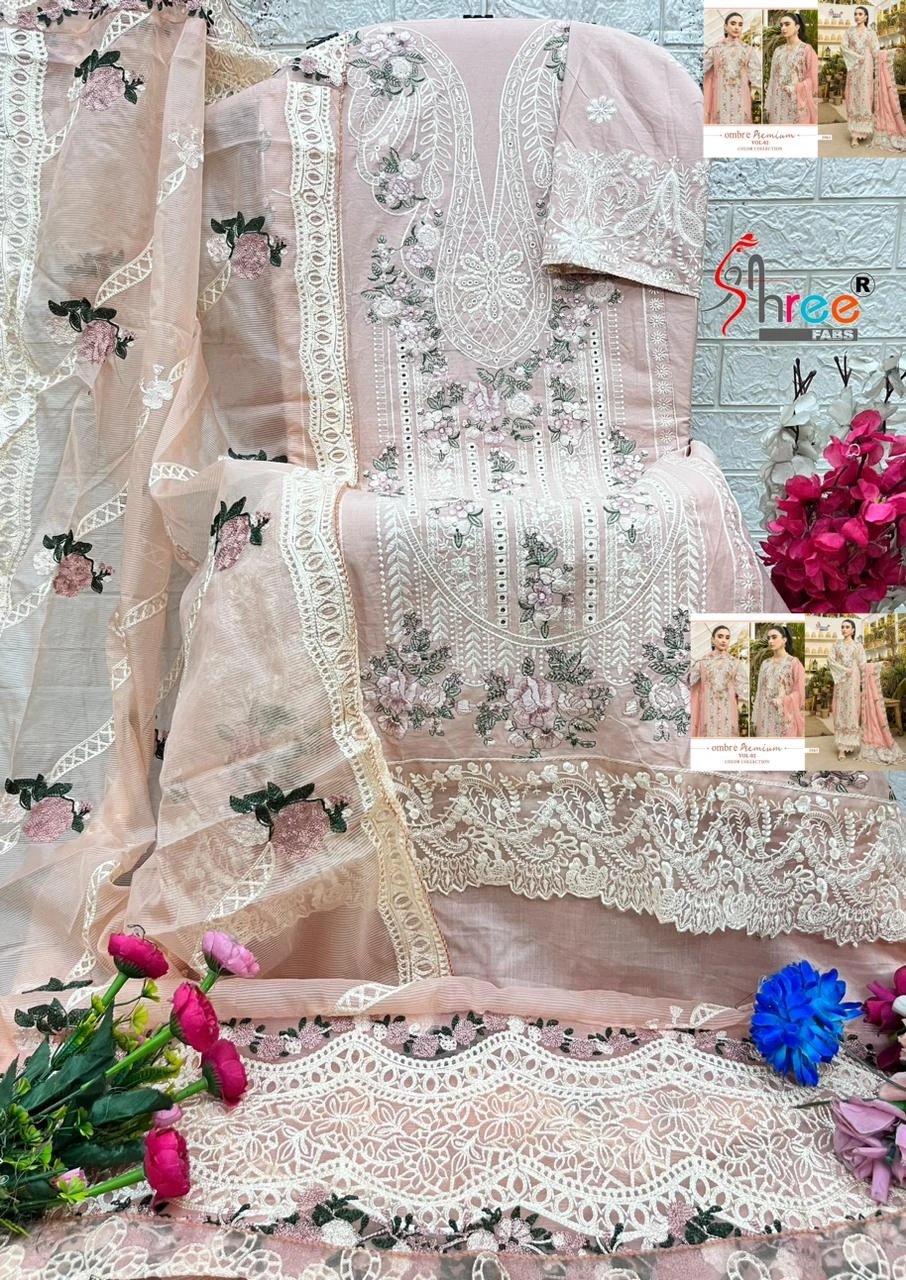 Shree Fabs Ombre Premium Vol 02 Color Collection 3963