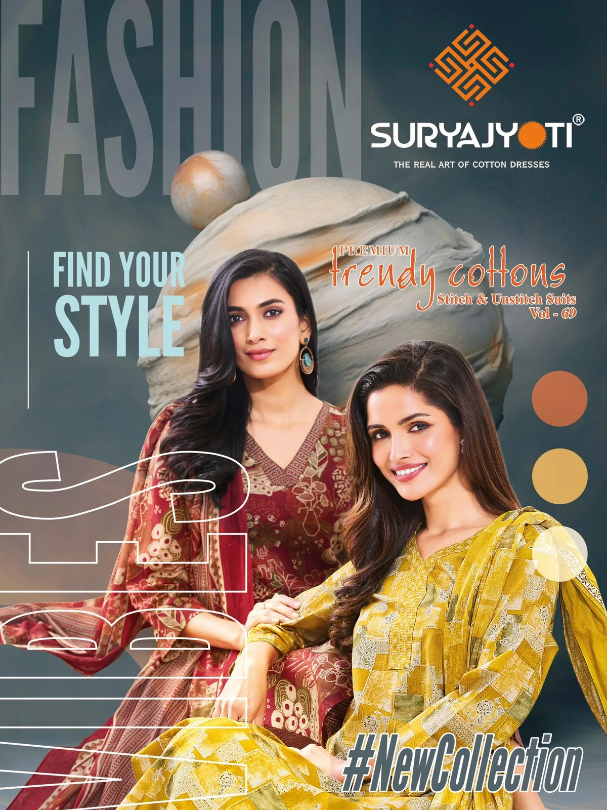 Suryajyoti Trendy Cotton Vol 69