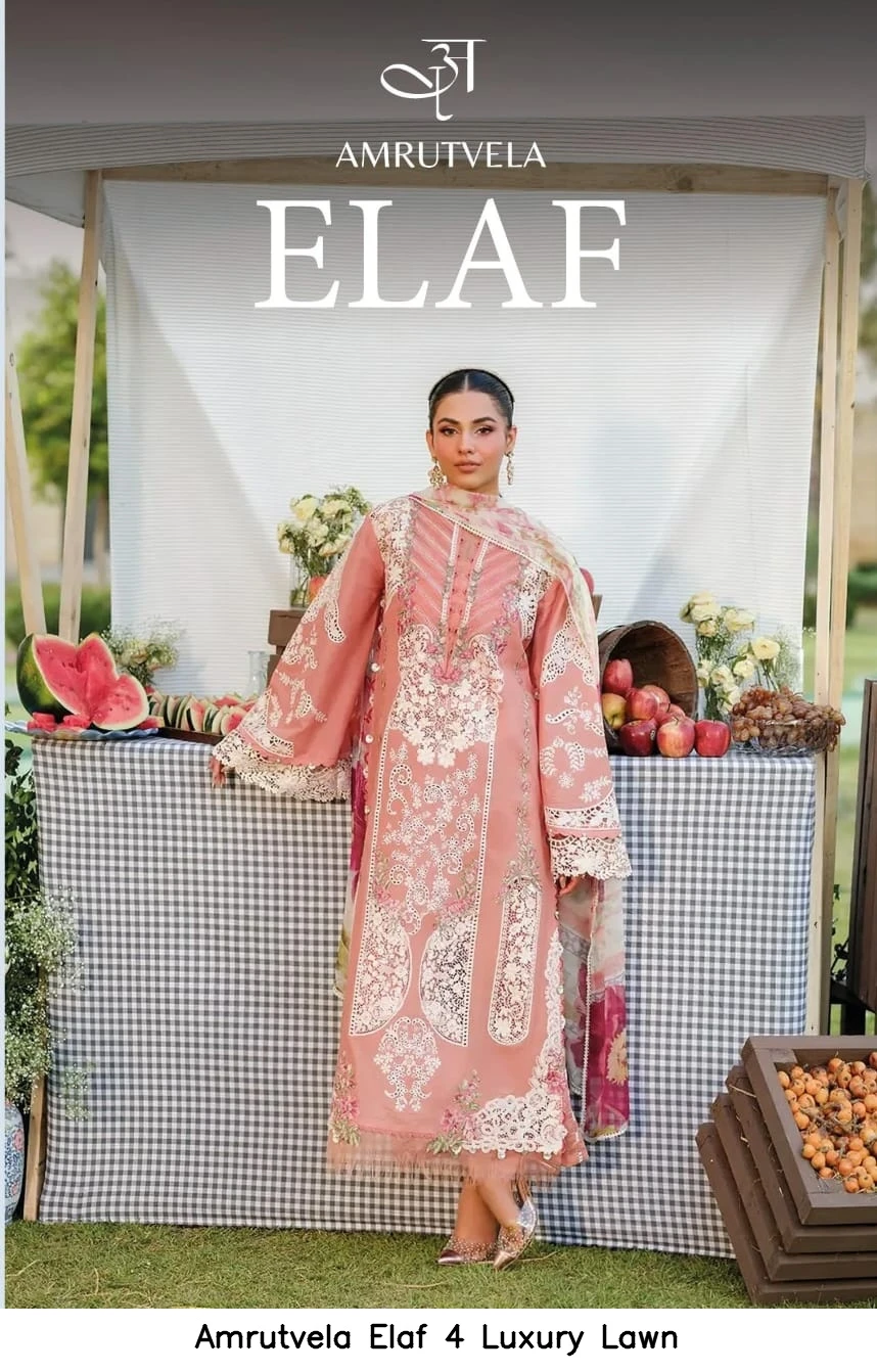 Amrutvela Elaf 4 Luxury Lawn