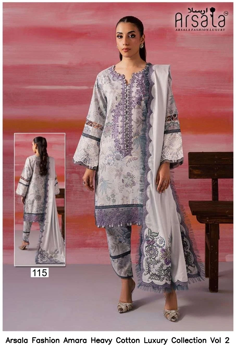 Arsala Fashion amara heavy cotton luxury collection Vol 2