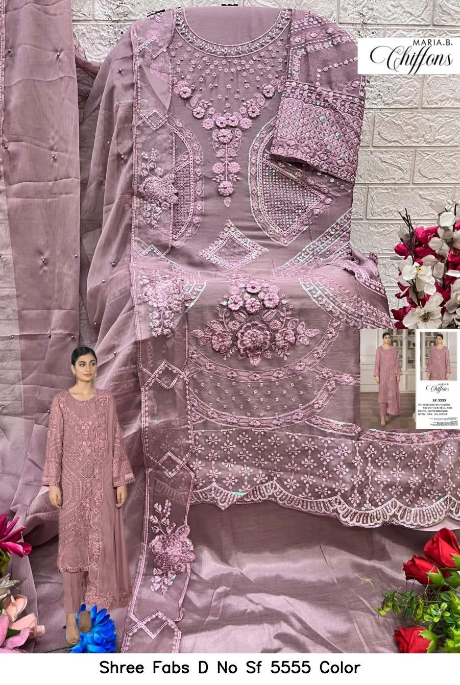 Shree Fabs D No Sf 5555 Color