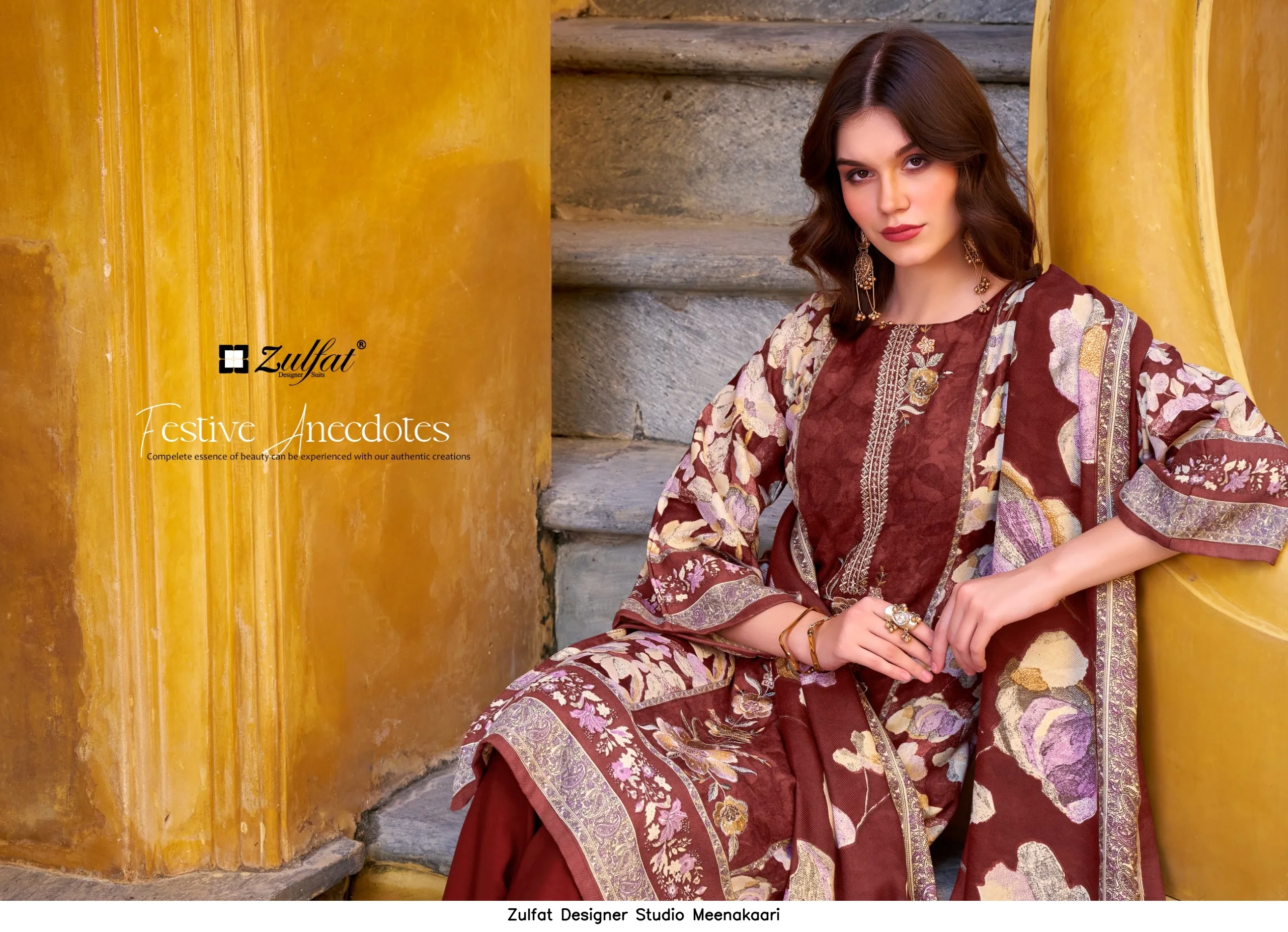 Zulfat Designer Studio Meenakaari