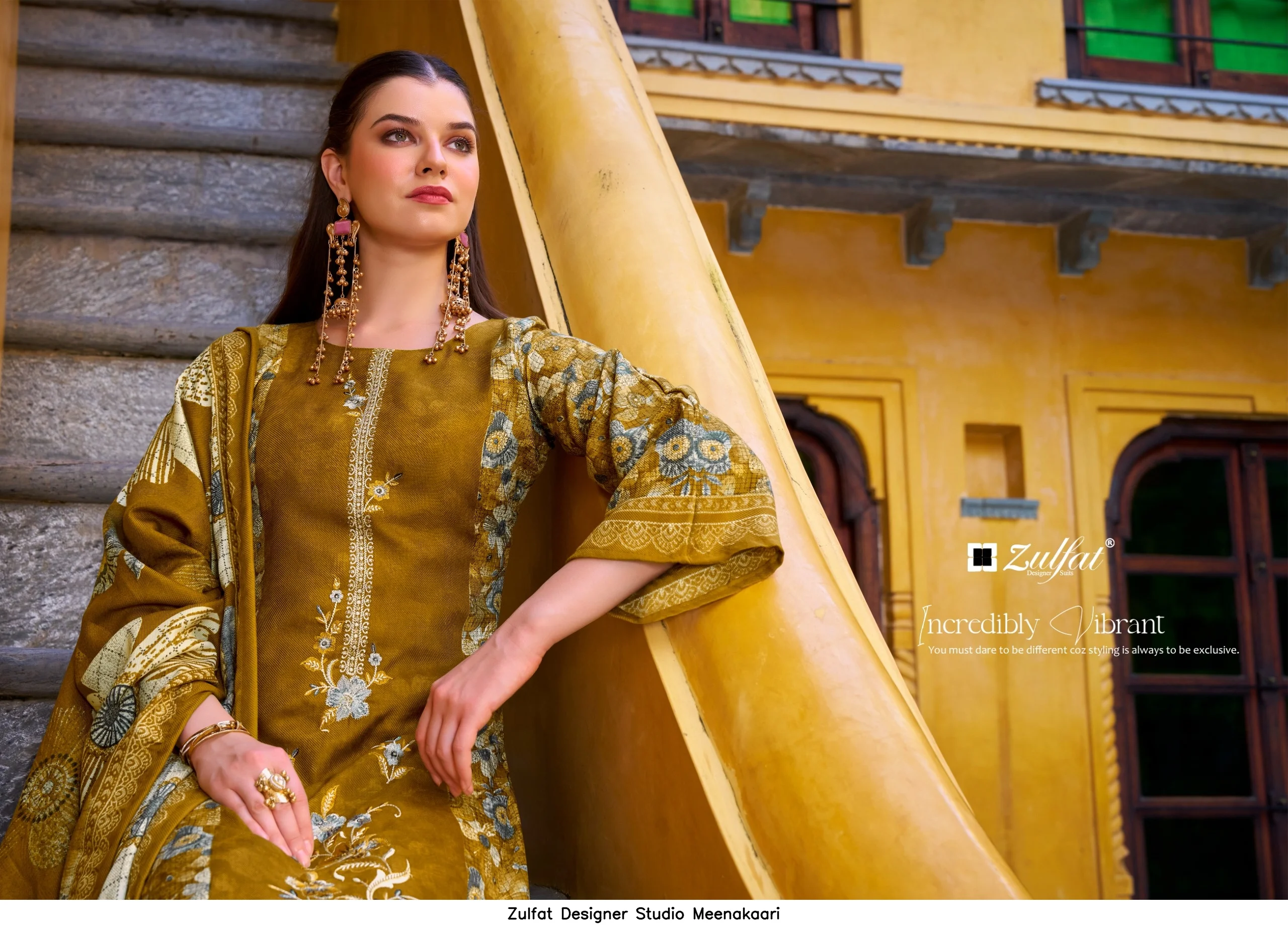 Zulfat Designer Studio Meenakaari