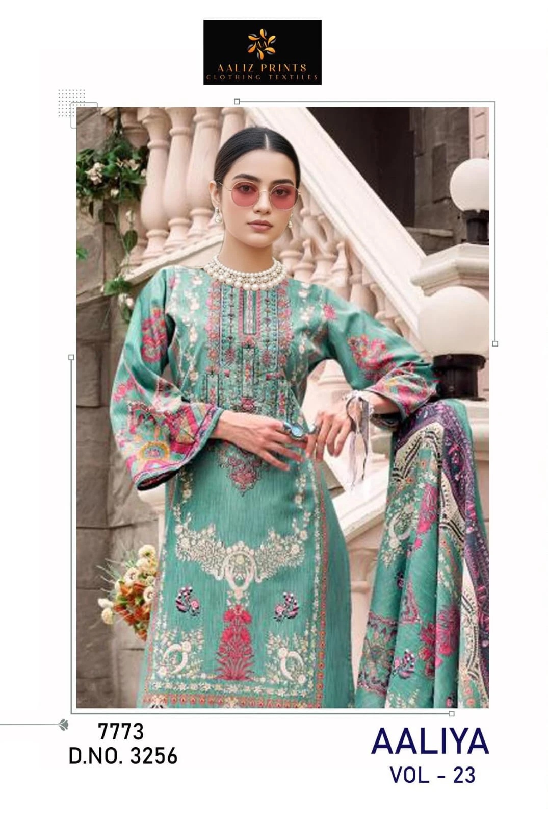 Aaliz Aaliya Embroidery Collection Vol 23