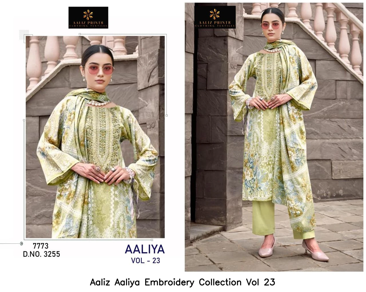 Aaliz Aaliya Embroidery Collection Vol 23