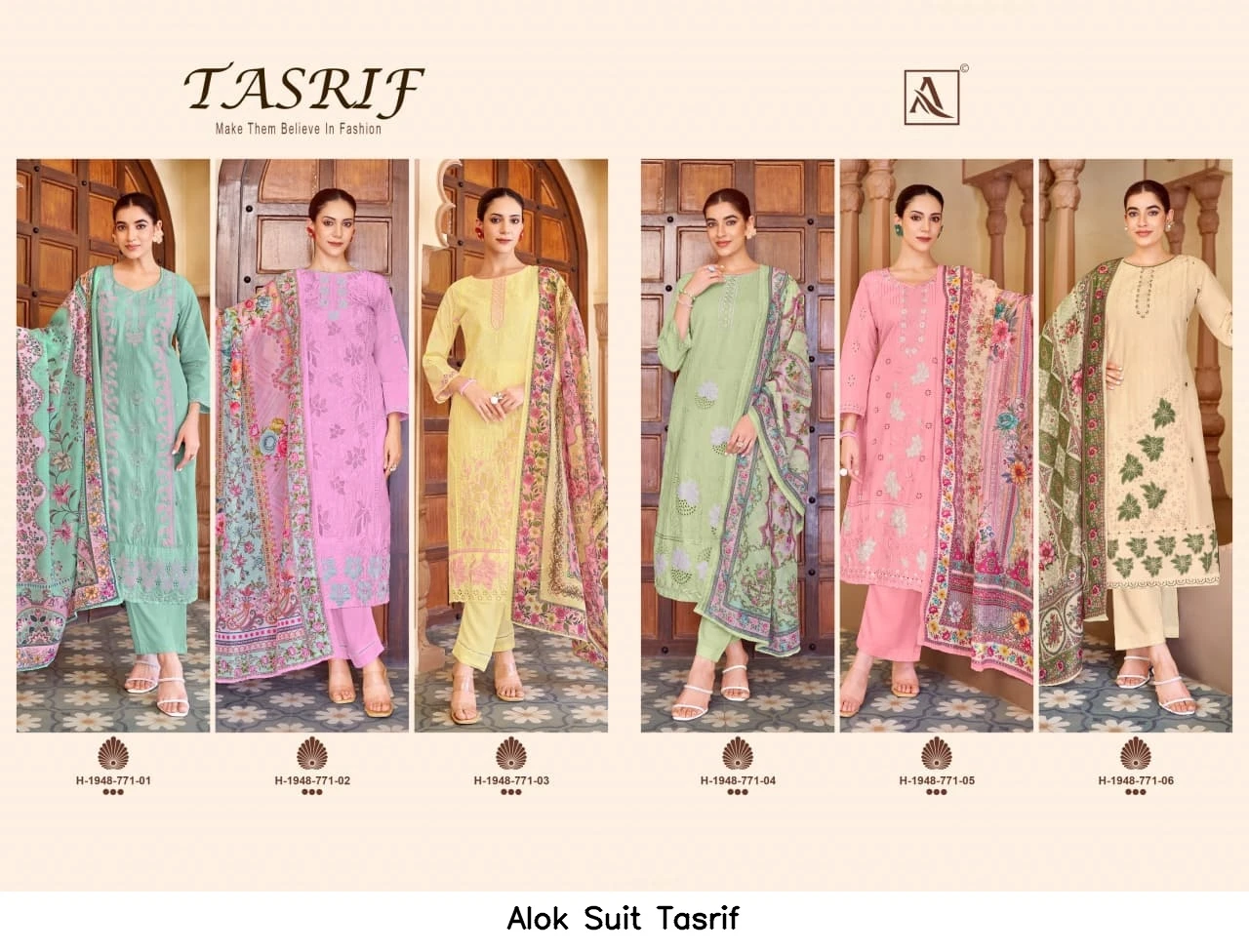 Alok Suit Tasrif