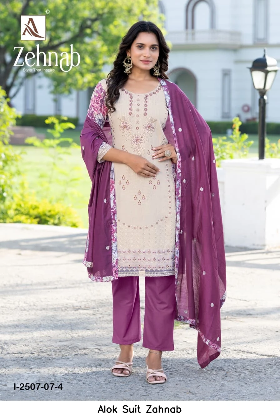 Alok Suit Zahnab