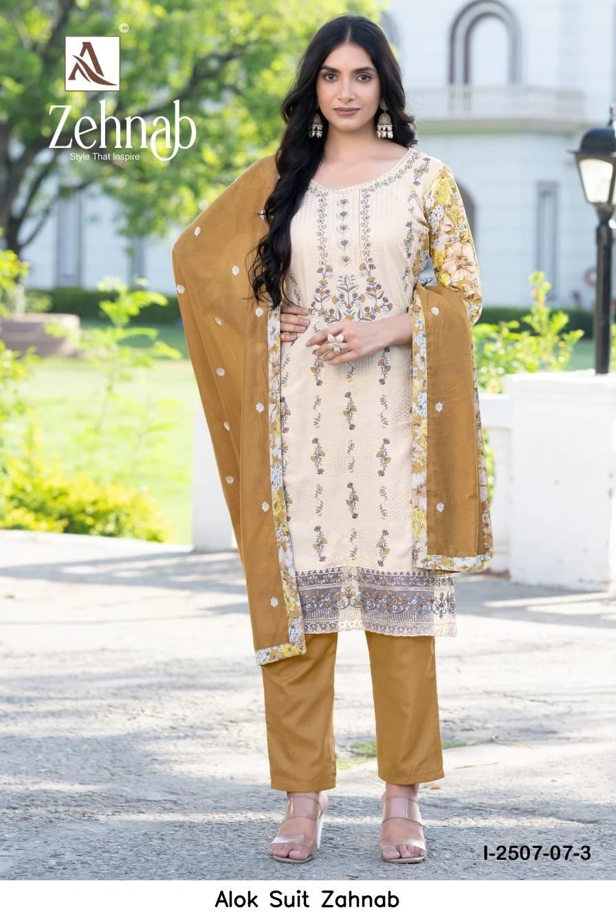 Alok Suit Zahnab
