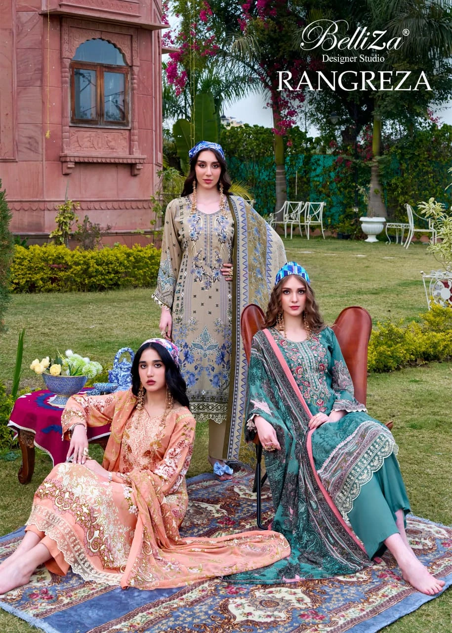 Belliza Rangreza Pure Crepe Collection