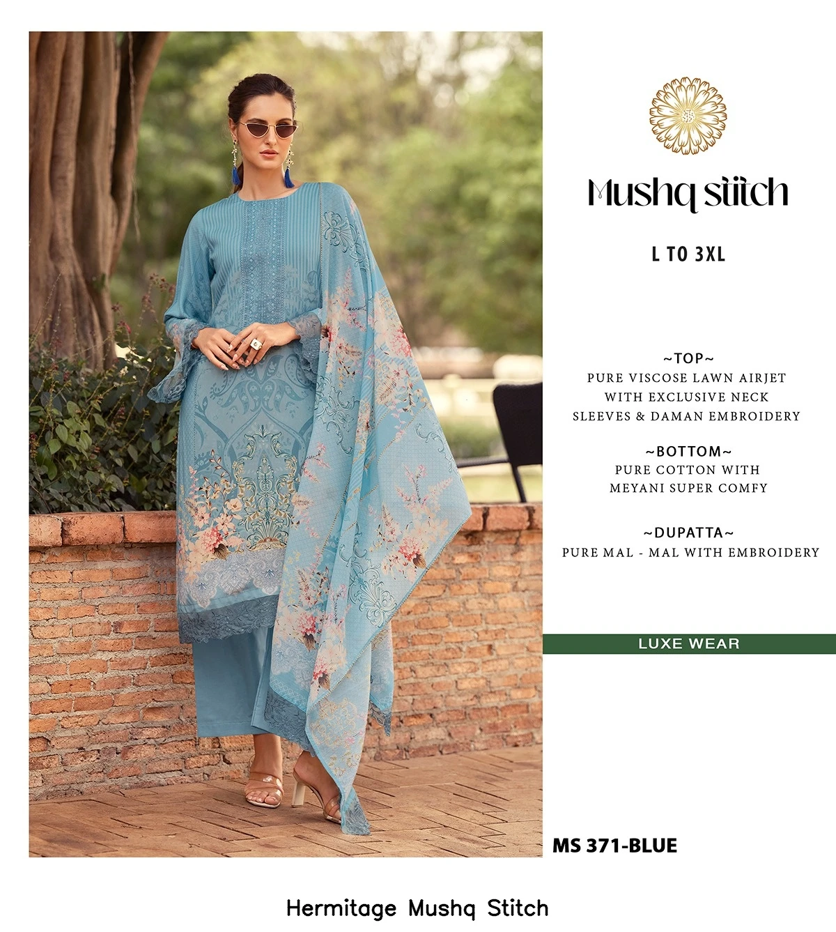 Hermitage Mushq Stitch