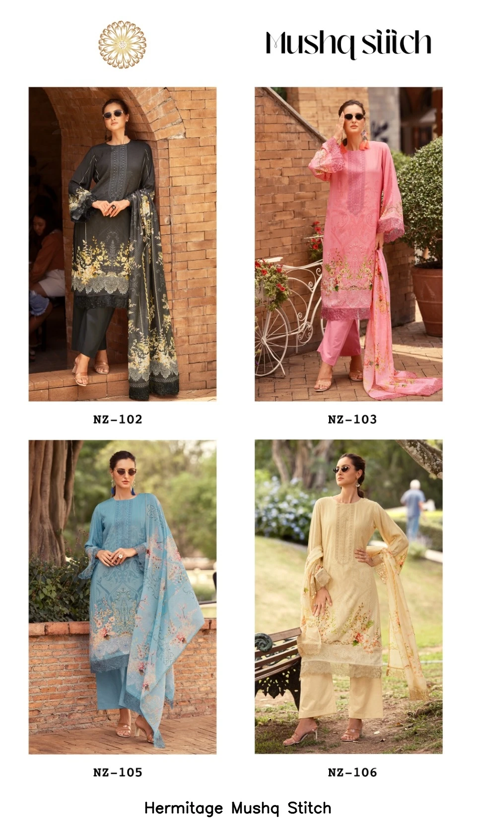 Hermitage Mushq Stitch