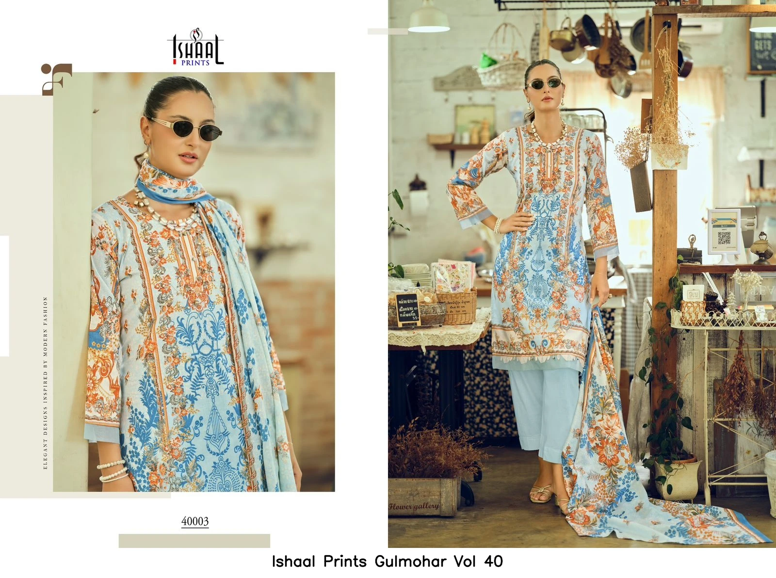 Ishaal Prints Gulmohar Vol 40
