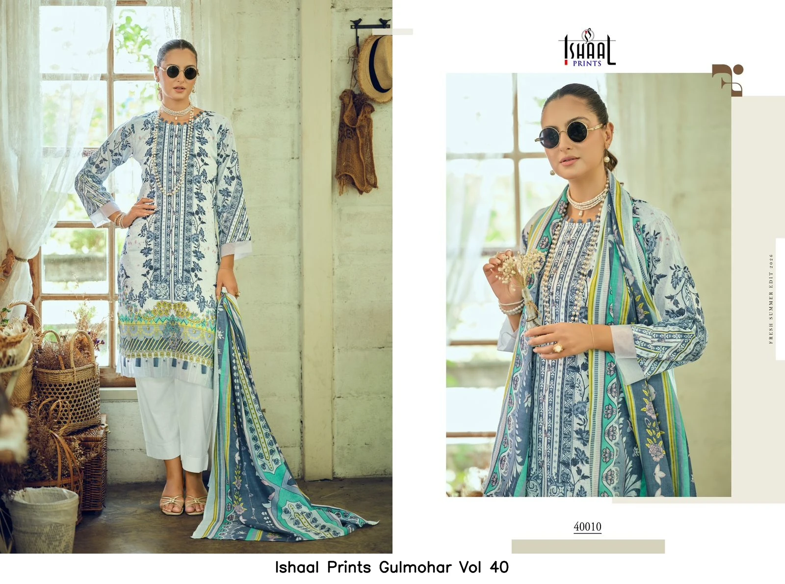Ishaal Prints Gulmohar Vol 40