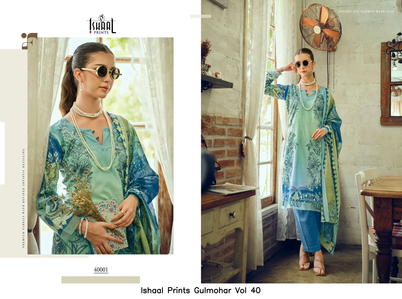 Ishaal Prints Gulmohar Vol 40