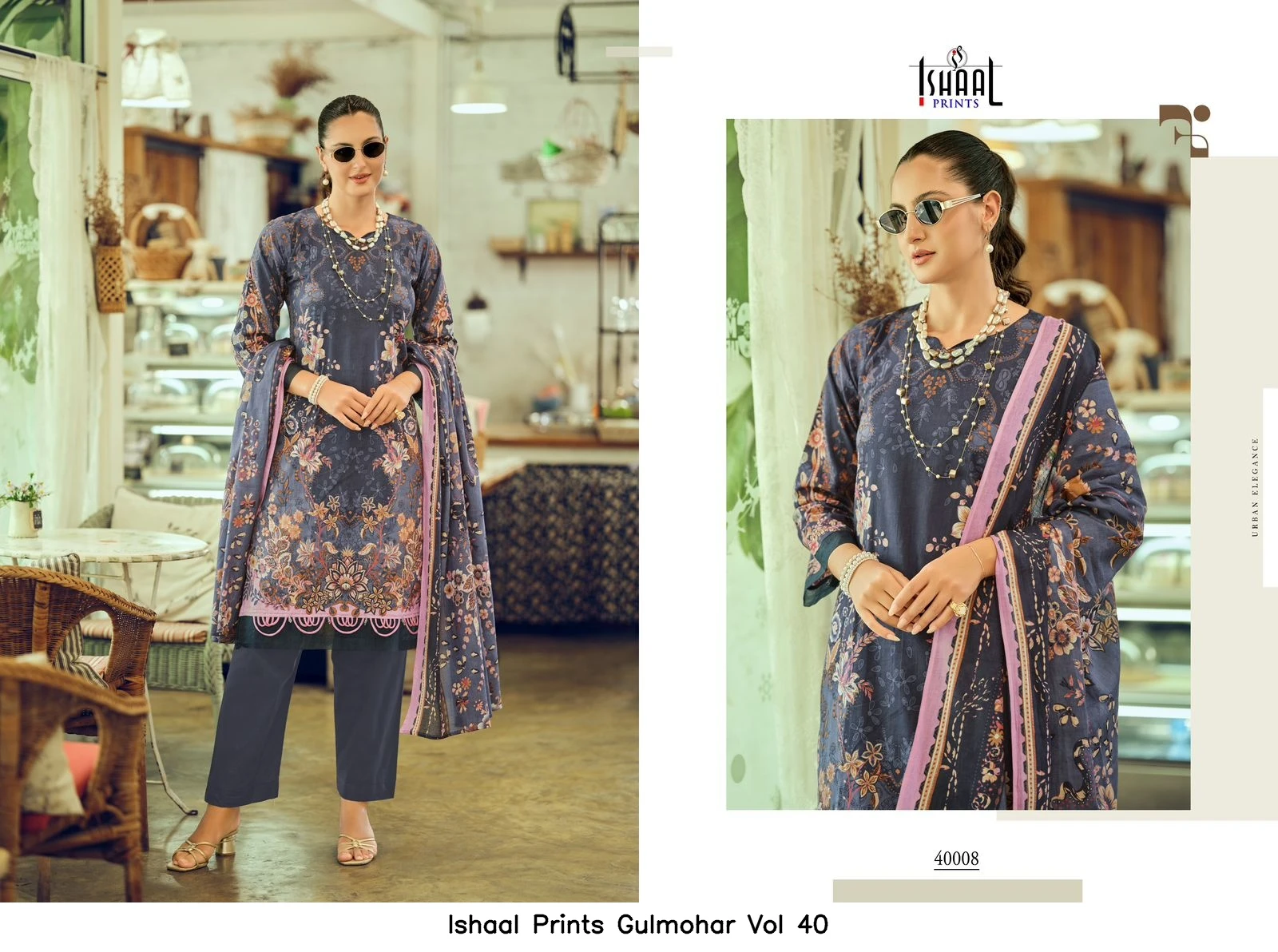 Ishaal Prints Gulmohar Vol 40