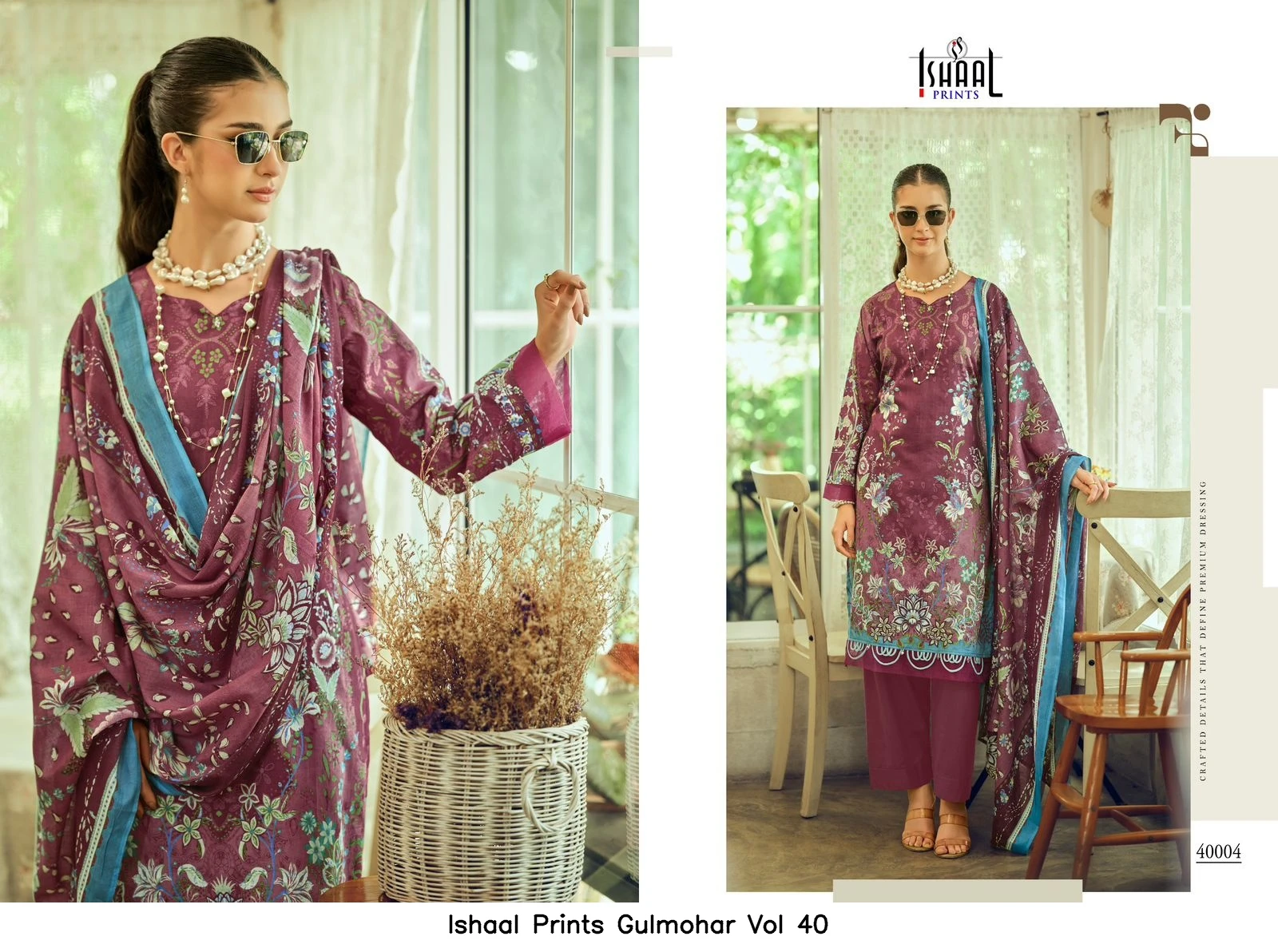 Ishaal Prints Gulmohar Vol 40