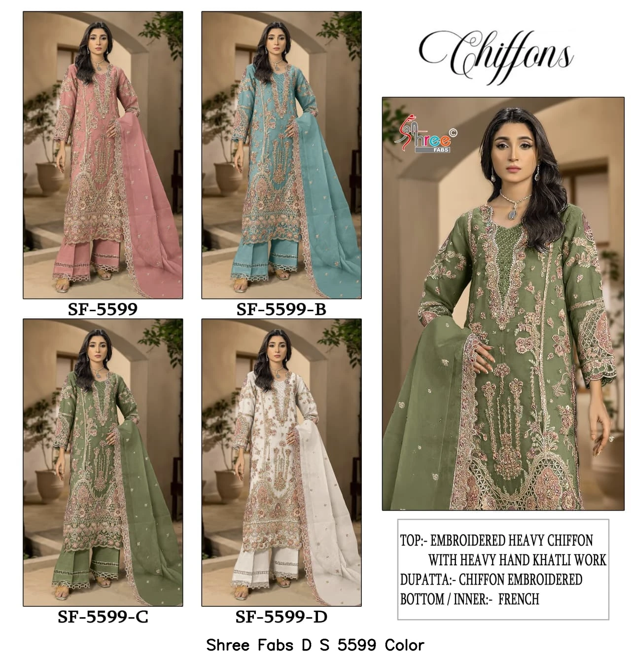 Shree Fabs D S 5599 Color