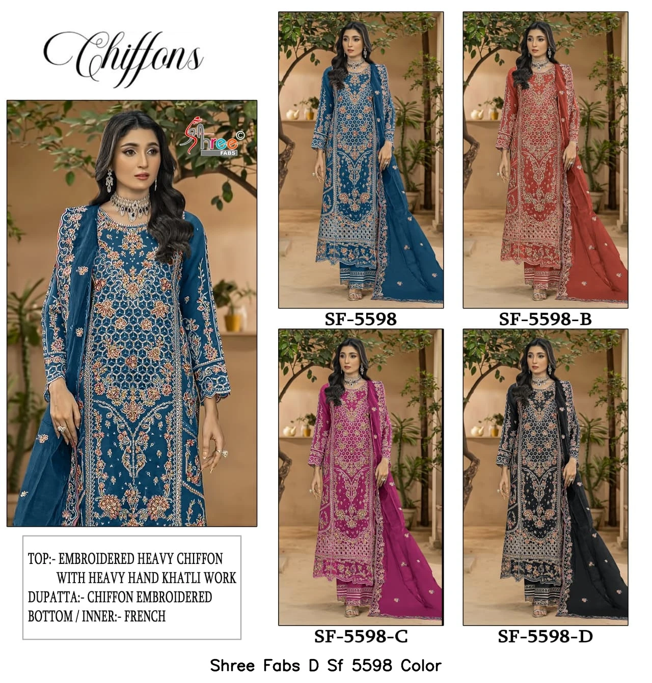 Shree Fabs D Sf 5598 Color