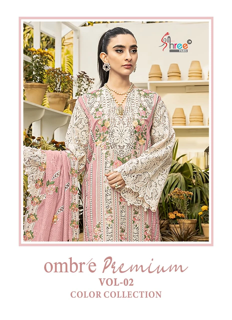 Shree Fabs Ombre Premium Vol 02 Color Collection 3963