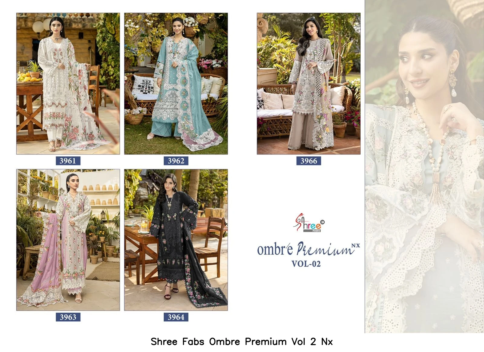 Shree Fabs Ombre Premium Vol 2 Nx