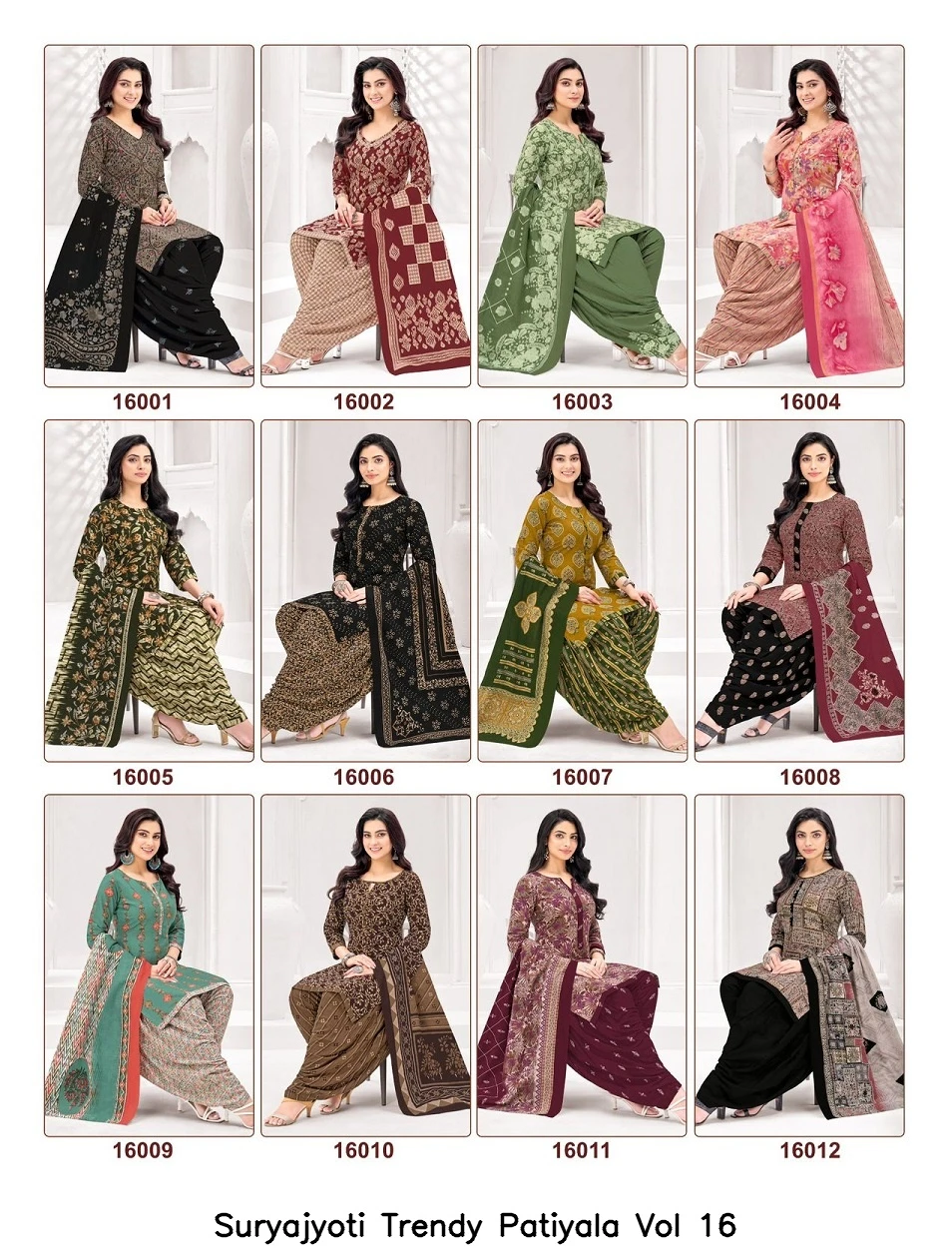 Suryajyoti Trendy Patiyala Vol 16