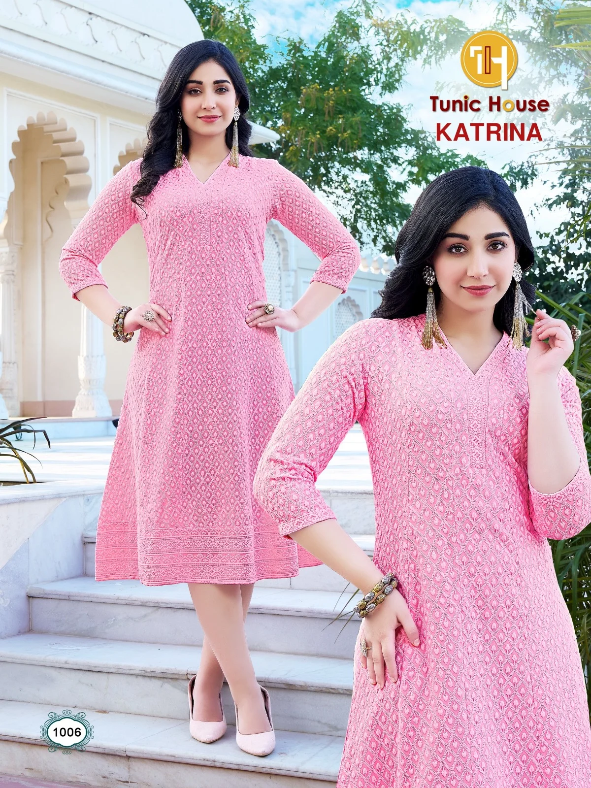 Tunic House Katrina Chikankari