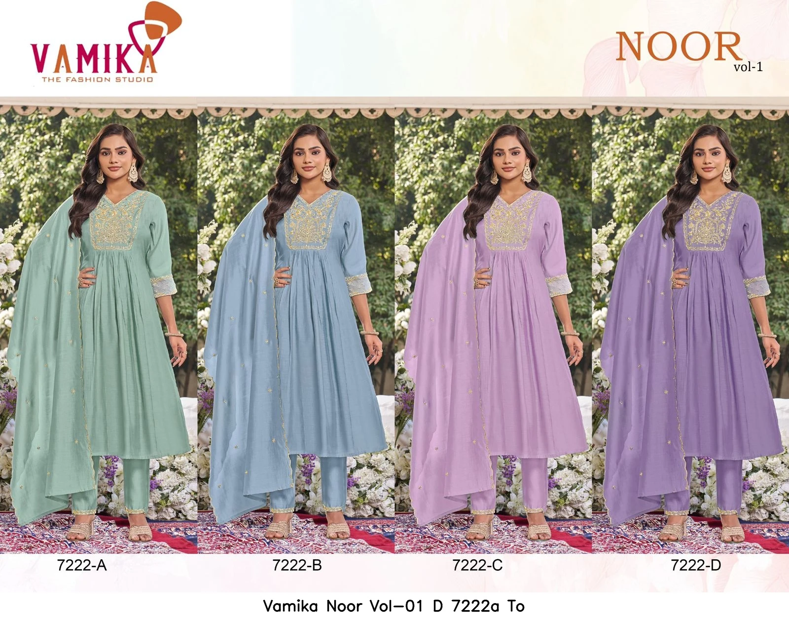 Vamika Noor Vol-01 D 7222a To