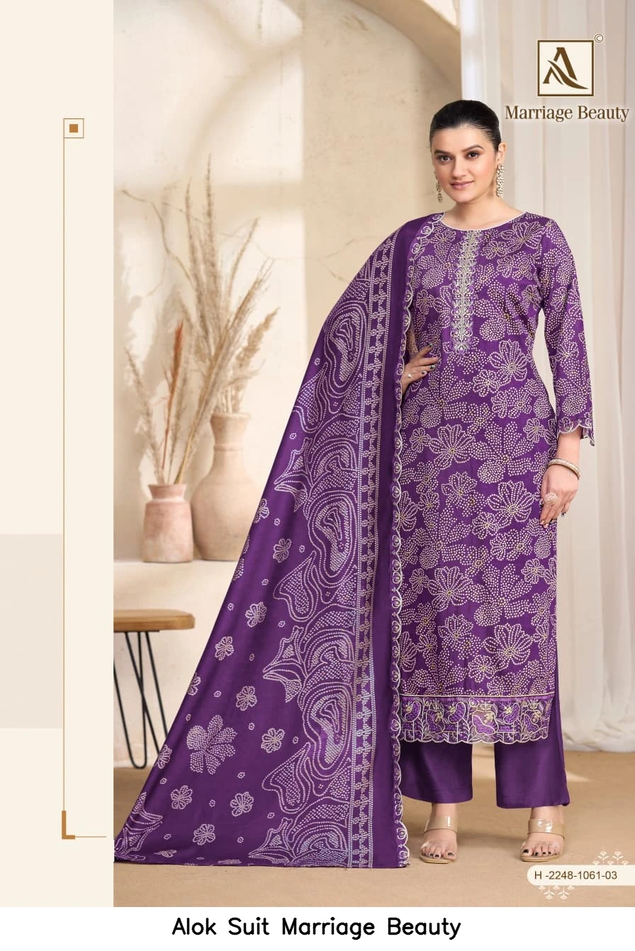 Alok Suit Marriage Beauty