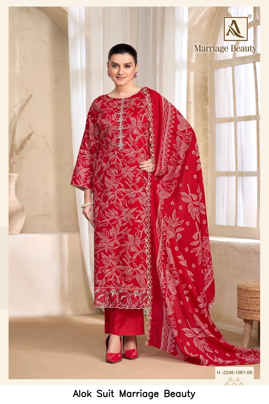 Alok Suit Marriage Beauty
