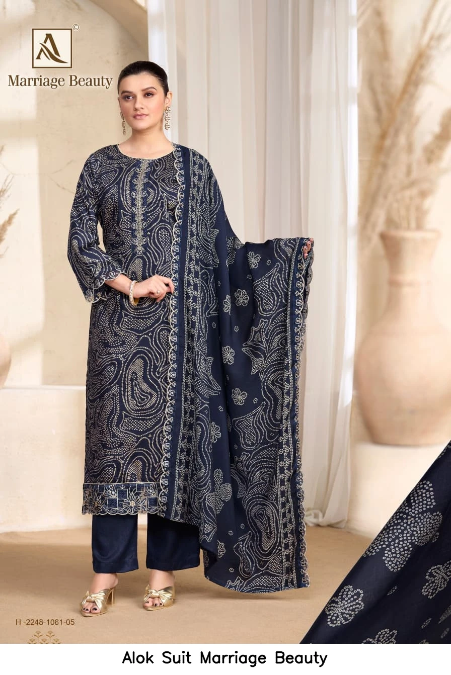 Alok Suit Marriage Beauty