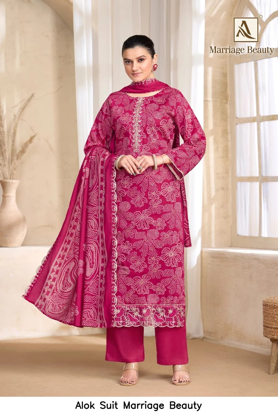 Alok Suit Marriage Beauty