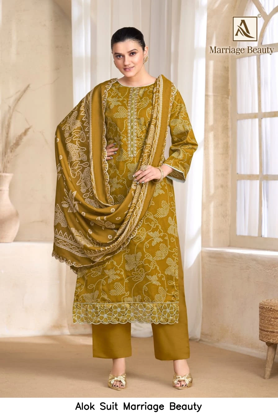 Alok Suit Marriage Beauty