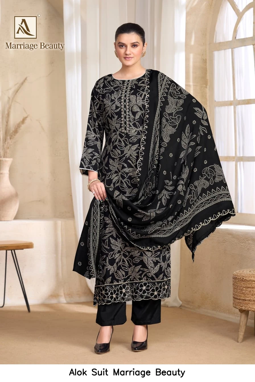 Alok Suit Marriage Beauty