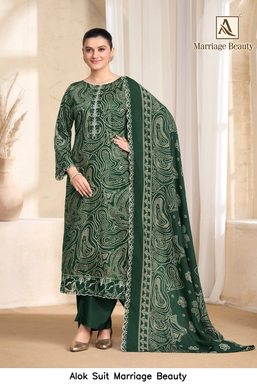 Alok Suit Marriage Beauty
