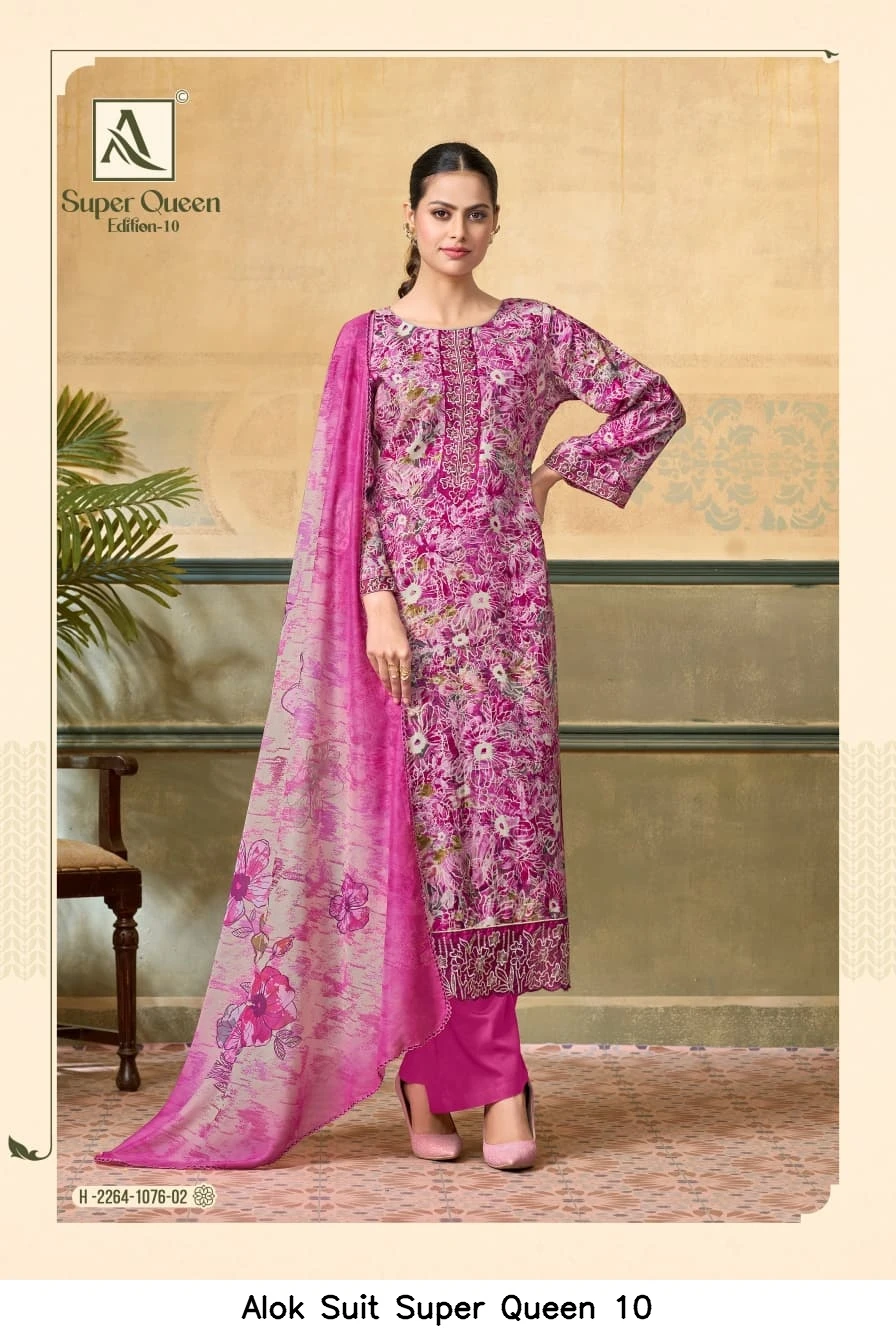 Alok Suit Super Queen 10