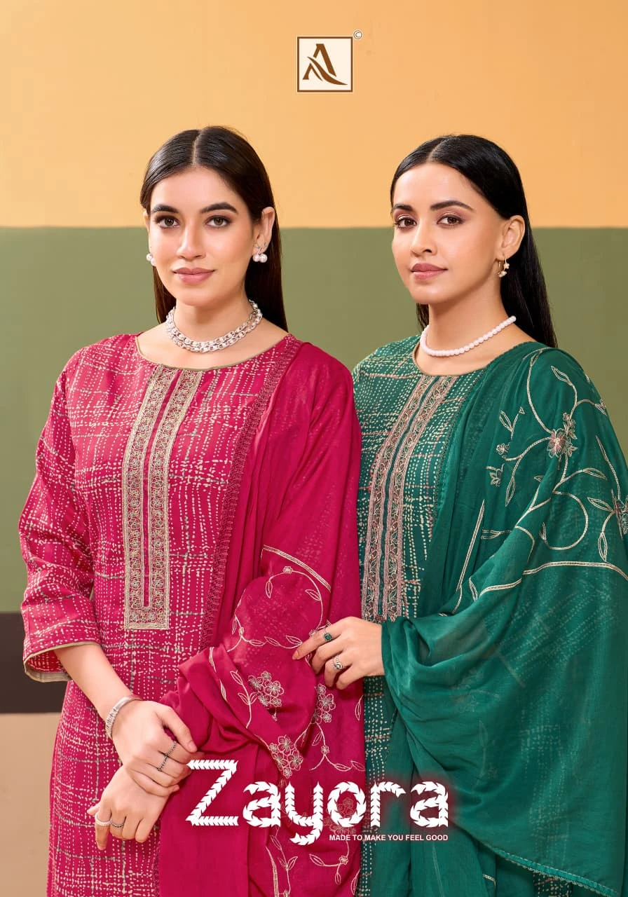 Alok Suit Zayora