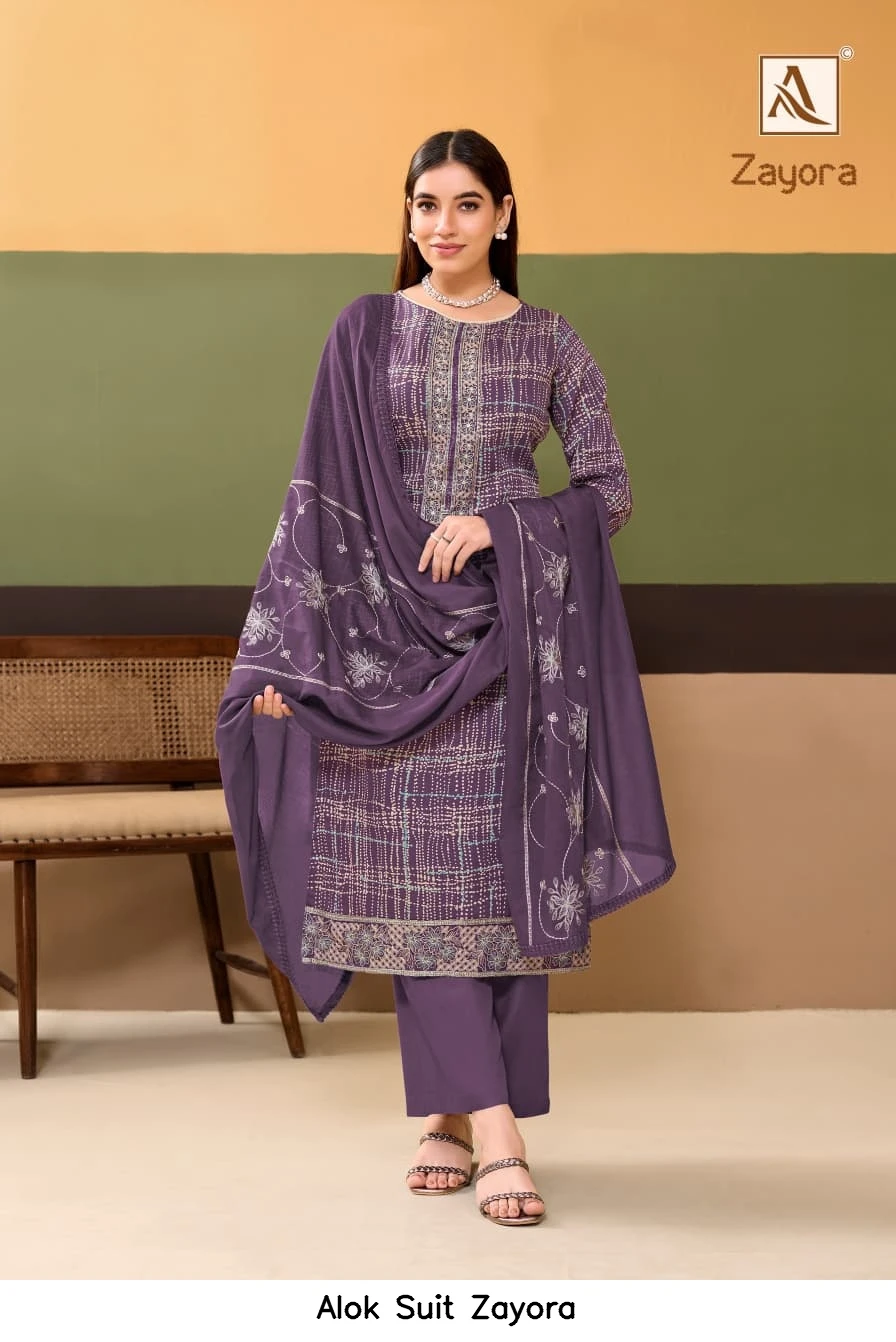 Alok Suit Zayora