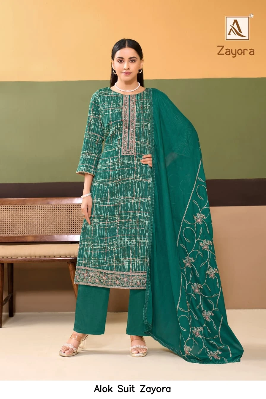 Alok Suit Zayora