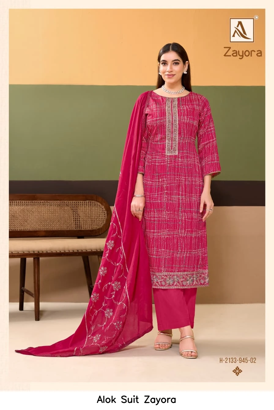 Alok Suit Zayora