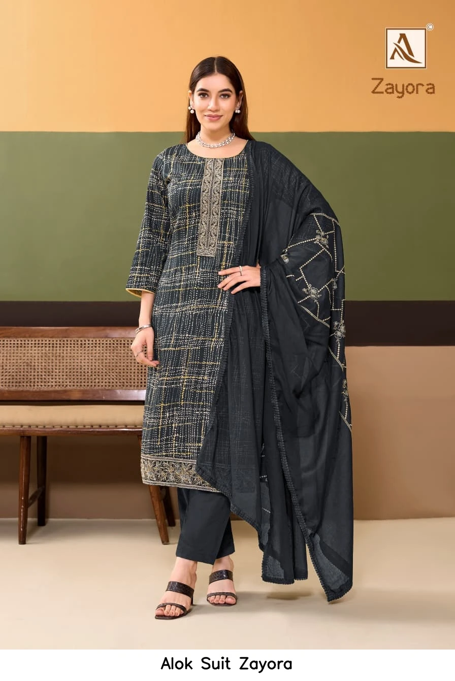 Alok Suit Zayora