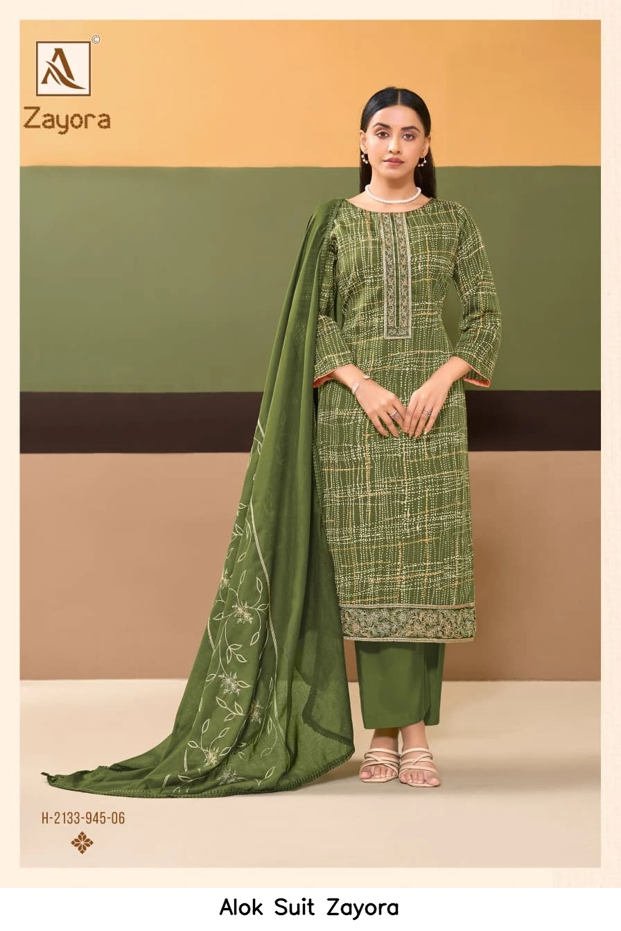 Alok Suit Zayora