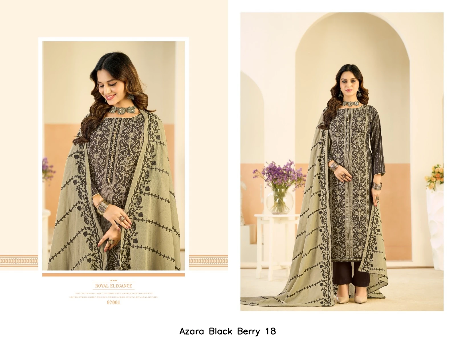 Azara Black Berry 18