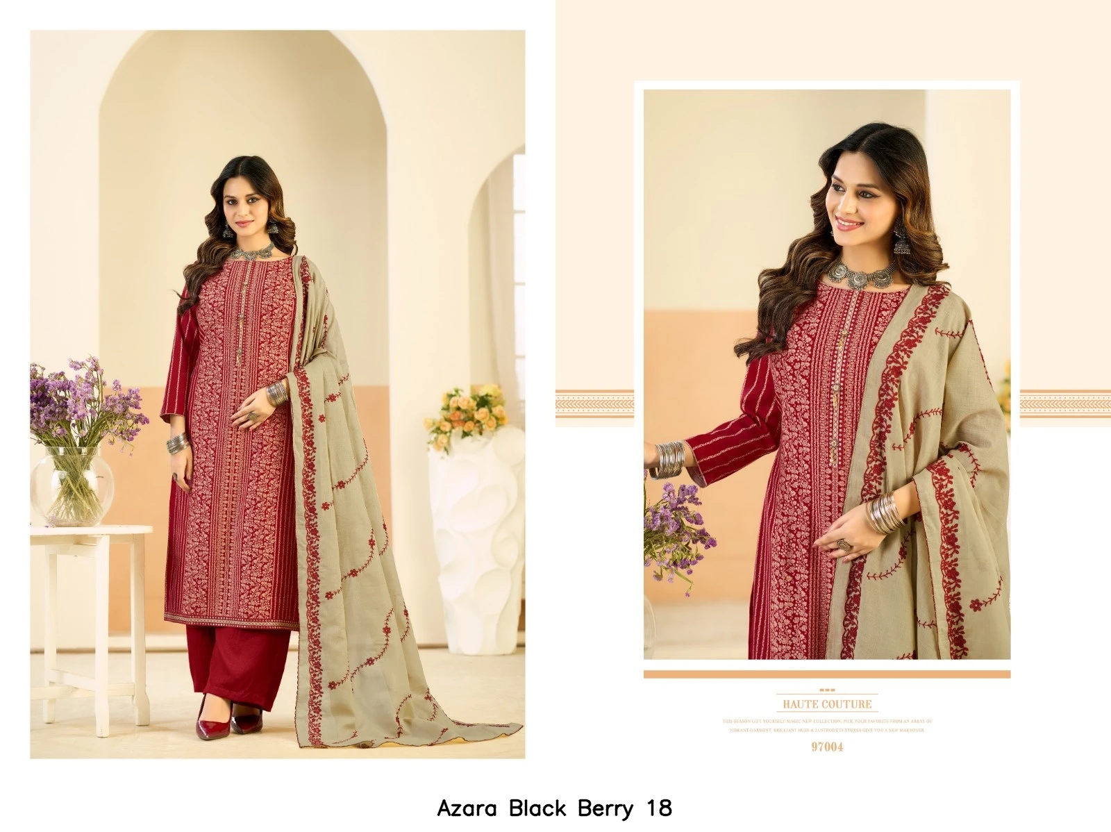 Azara Black Berry 18