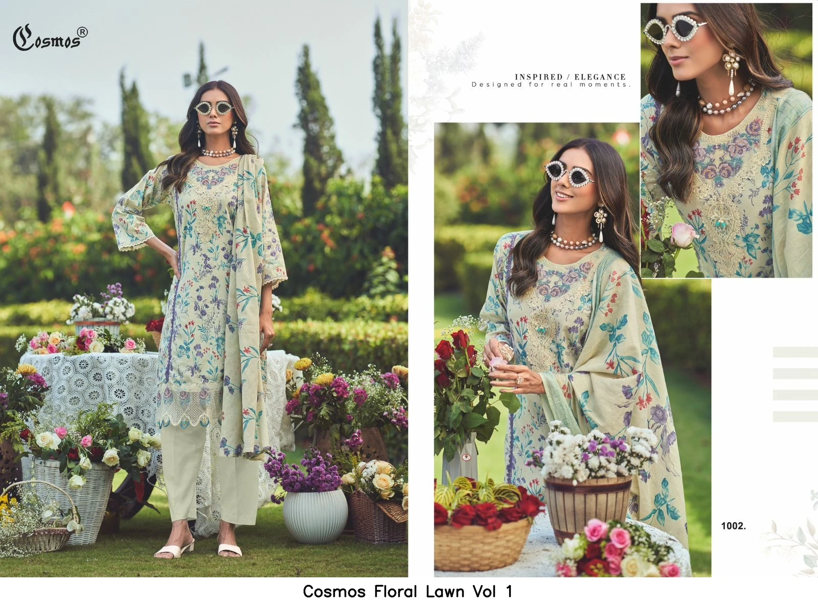 Cosmos Floral Lawn Vol 1
