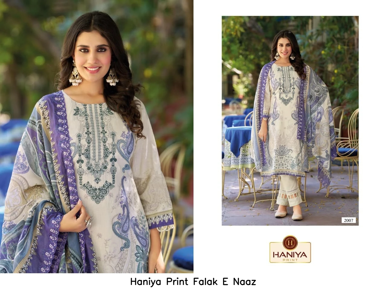 Haniya Print Falak E Naaz