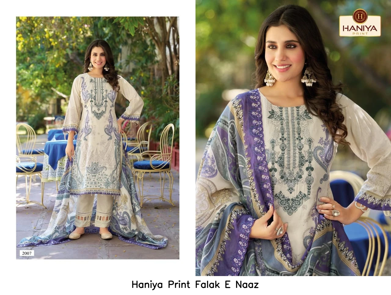 Haniya Print Falak E Naaz